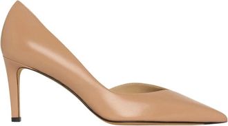 Kiton Luxueuze leren pumps - Dames - Pumps - Bruin - 37 EU - Leer - Schoenen