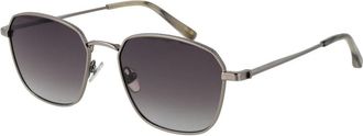 Ted Baker Metalen Zonnebril - Heren - Zonnebrillen - Grijs - ONE Size - Accessoires
