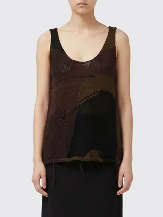 Our Legacy Abstract Pattern Organic Cotton Top