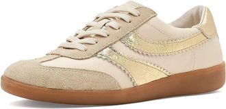 Dolce Vita Merit Womens Shoes White/Gold : 8.5 M, Leather