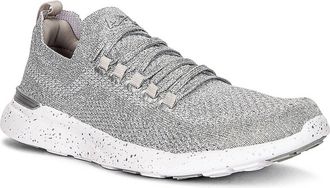 Athletic Propulsion Labs Womens Techloom Breeze Sneaker In Silver/ White/ Speckle