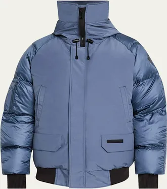 Canada Goose Mens Paradigm Chilliwack Down Hooded Bomber Jacket