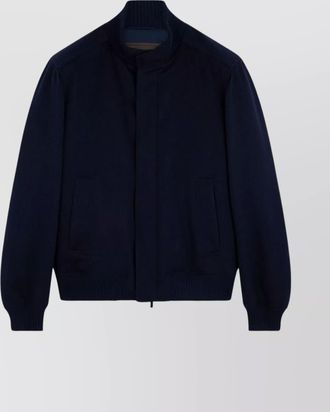 Paul & Shark short jacket with high neck and pockets