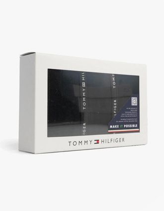 Tommy Hilfiger Womens Tommy Hilfiger 3 PACK LACE Womens Thong Black - Size: 12