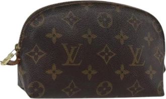 Louis Vuitton Pre-owned Mini Bags, female, Brown, Size: ONE SIZE Pre-owned Canvas Mini Bag