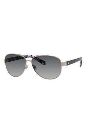 Kate Spade New York dalia2 58mm aviator sunglasses in 0Yb7-F8 at Nordstrom Rack