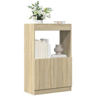 vidaXL Credenza Rovere Sonoma 63x33x100 cm in Truciolato - Vidaxl