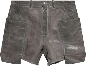 Rick Owens Shorts DRKSHDW con effetto vissuto - Grigio