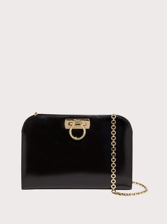 Ferragamo Women Diana clutch Black