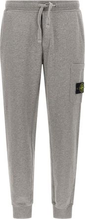 Stone Island Grey Slim Drawstring Joggers