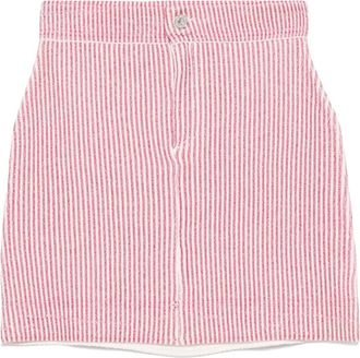 Barrie Minigonna a righe - Rosso