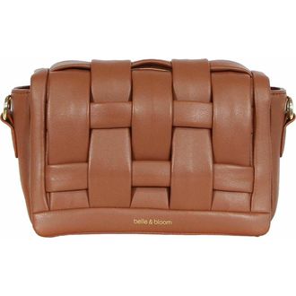 Belle & Bloom Bad Romance Crossbody Bag in Camel at Nordstrom