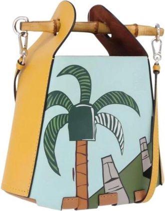 Loewe Vintage, unisex, Veelkleurig, ONE Size, Leer, Pre-owned Shoulder Bag