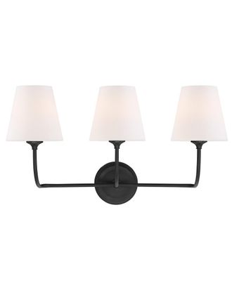 Crystorama 3-Light Sylvan Bathroom Vanity