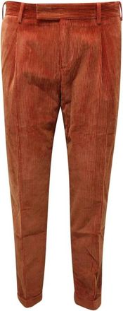 PT01 Velvet Broek - Heren - Slim Fit Broeken - Rood - M - Katoen - Broeken