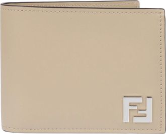 Fendi Heren, Accessoires, Beige, Maat: ONE Size Leer