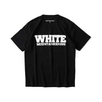 White Mountaineering T-Shirts - Heren - T-shirts - Zwart - XL - Katoen - Tops