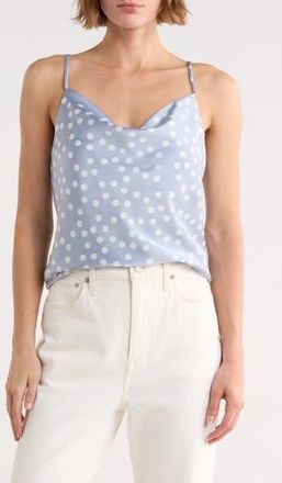Renee C Sleeveless Cowl Neck Tank in Steel Blue at Nordstrom Rack, Size X-Small