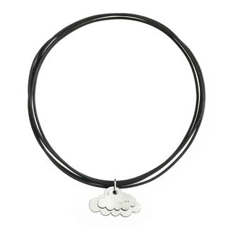 Dodo CORDINO NERO SPESSO & NUVOLA IN ARGENTO