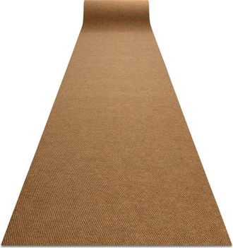 RugsX Rugsx - Runner - Doormat antislip vigor outdoor, indoor coconut brown 0226 200cm brown 200x340 cm