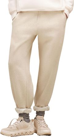 UGG Womens Classic Sweatpant, Sand Heather, S