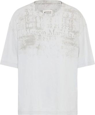 Maison Margiela Hombre, Camisetas, Blanco, Talla: L