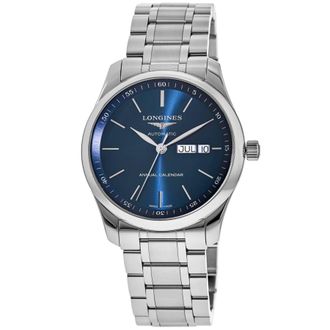 Longines Master Collection Automatic 40mm Blue Dial Stainless Steel Mens Watch L2.910.4.92.6