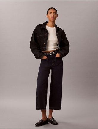Calvin Klein Jeans Calvin Klein Womens Marcy Denim Pants - Blue - 24