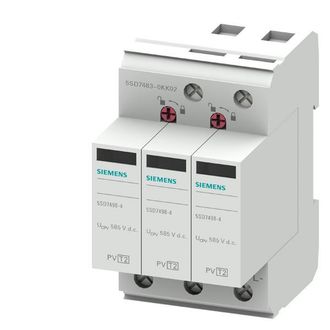 SIEMENS Protector De Sobretensi&oacute;n Siemens 5sd7483-0kk02 1000v Dc 40ka Capacidad
