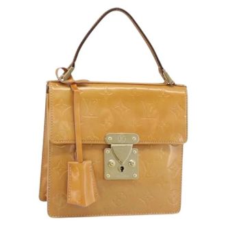 Louis Vuitton Pre-owned Handbags, female, Beige, Size: ONE SIZE Pre-owned Vintage Hand Bag
