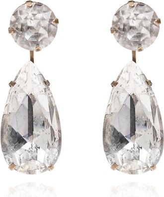 Balenciaga Oorbellen met vintage-effect - Dames - Oorbellen - Geel - ONE Size - Accessoires