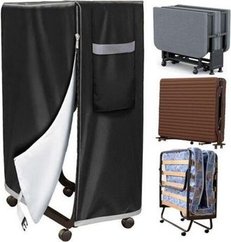 OEM Bolsa De Almacenamiento Para Cama Plegable De 99 X 38 X 114 Cm - Impermeable Y Transpirable - Protecci&oacute;n Contra El Polvo Y La Humedad - Asas Y Cremall