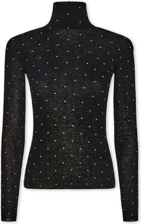 Paco Rabanne Dames, Truien, Zwart, Maat: S Wol