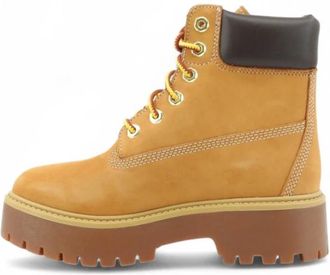 Timberland Stone Street 6-Inch Veterboot - Dames - Veterlaarzen - Bruin - 38 EU - Leer - Schoenen