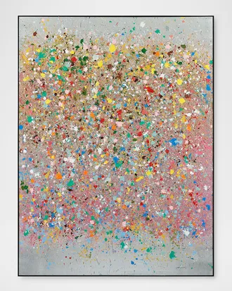 John-Richard Dancing Pigments I Original Painting by Teng Fei