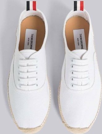Thom Browne Espadrille Heritage Trainer Canvas