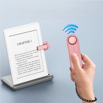 No Brand Control Remoto Para Pasar P&aacute;ginas, Compatible Con Kindle Paperwhite, Ipad, Tabletas Y Lectores Electr&oacute;nicos, Control Remoto Port&aacute;til, Control Remoto I