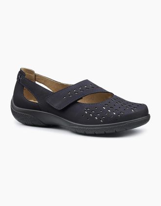 Hotter Womens Daphne Womens Mary Jane Shoes - Navy - Size: 7.5