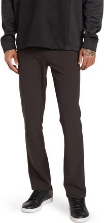 Callaway Callaway Golf 5-Pocket Texture Straight Leg Pants in Black Heather at Nordstrom Rack, Size 30 X 32