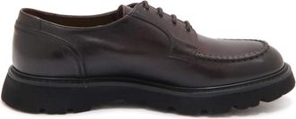 Doucal's Vintage Effect Veterschoenen Triumph - Heren - Veterschoenen - Bruin - 42 EU - Leer - Schoenen