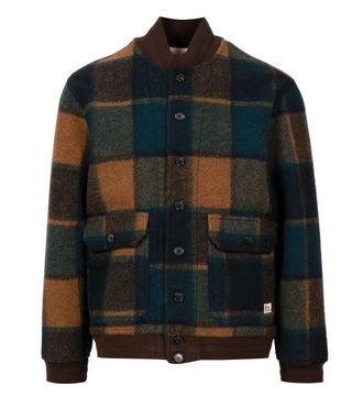 Roy Rogers M&auml;ntel Braun+T&uuml;rkis