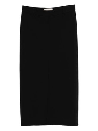 iBlues Noce midi skirt - women - Polyester/Elastane - 38 - Black