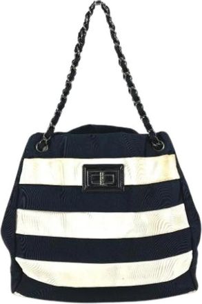 Chanel Pre-owned 2.55 Schoudertas - Dames - Vintage Tas - Veelkleurig - ONE Size - Nylon - Vintage