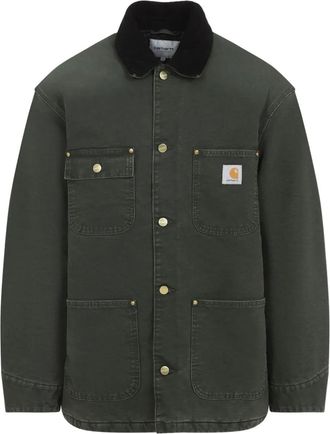 Carhartt Work in Progress Giacca con colletto a coste - Verde