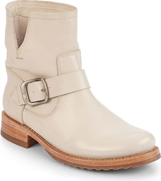 Frye Veronica Moto Boot in White at Nordstrom Rack, Size 8
