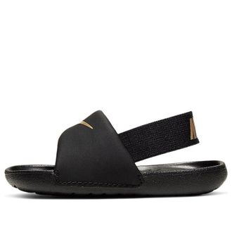 Nike (TD) Nike Kawa Slide Black Metallic Gold BV1094-003