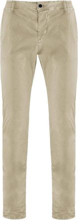 Bomboogie Slim Fit Chino Broek - Heren - Slim Fit Broeken - Beige - W33 - Katoen - Broeken