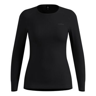 Odlo Active Warm Base Layer Top - - Sport - Donna - Nero - S