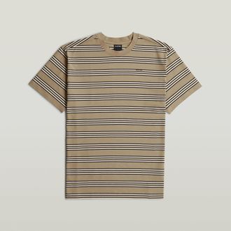 G-Star Striped Regular T-Shirt - Meerkleurig - Heren