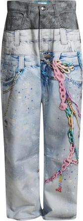 Barrow Loose-fit Jeans - Heren - Loose Fit Jeans - Blauw - W32 - Katoen - Jeans